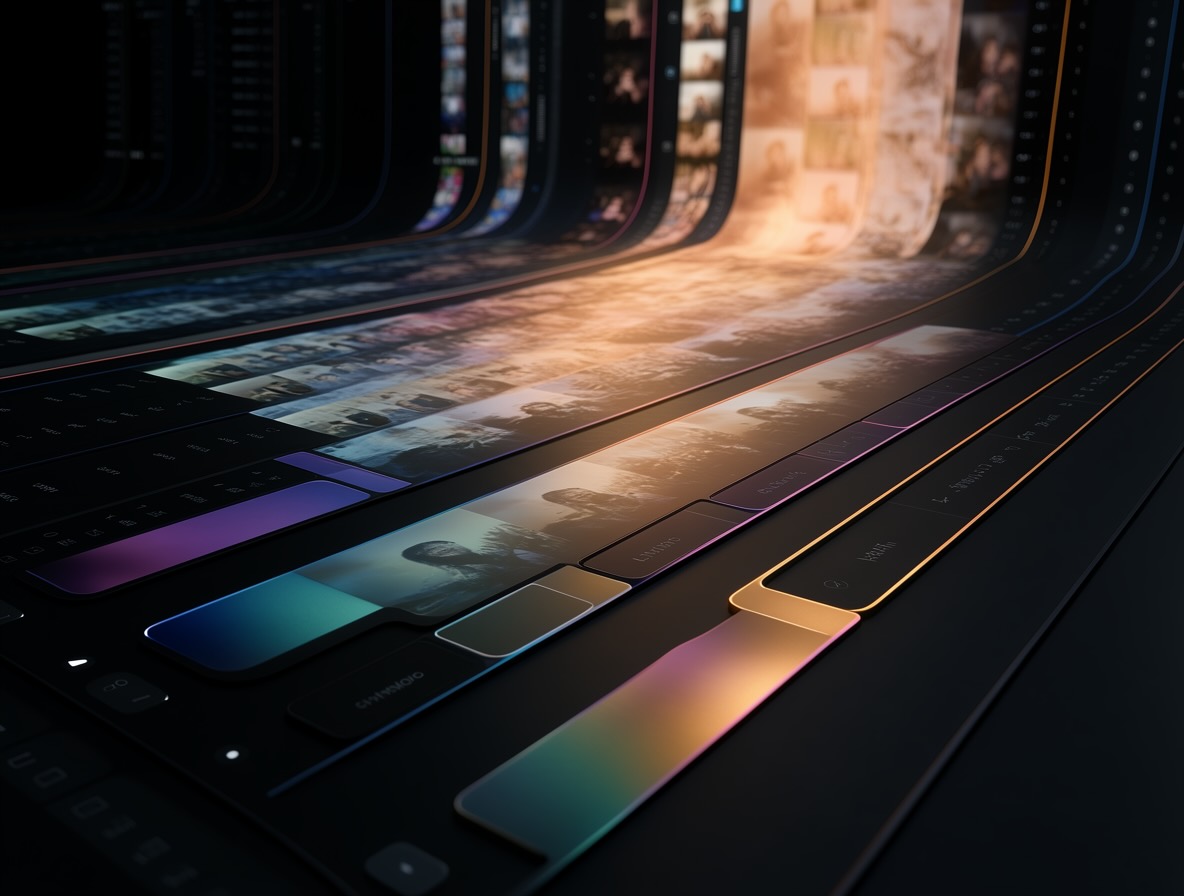 Screenshot · the timeline panel